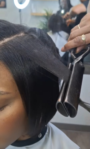 Marcel Iron Silk Press Master Class Training at Beauty Pro Collective