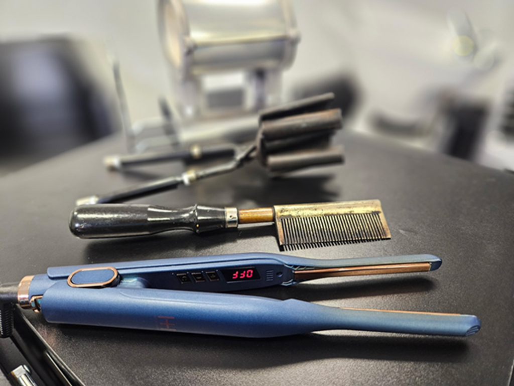Marcel Irons for Creating Waves in a Silk Press Service presented by Beauty Pro Collective training series